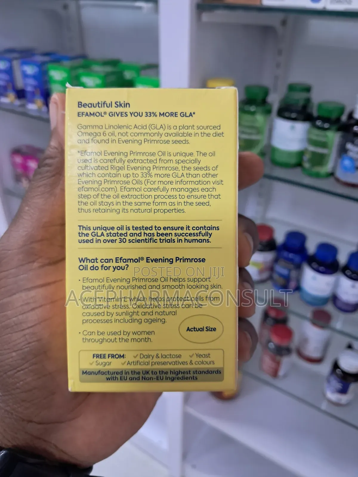 Efamol Evening Primrose Oil Cap 500mg