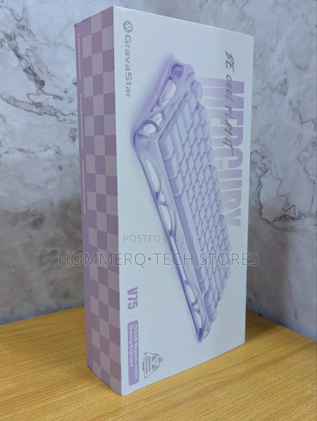 Gravastar Mercury V75 Hall Effect Magnetic Gaming Keyboard