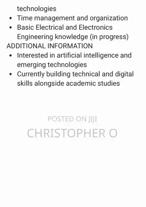 Computing IT CV