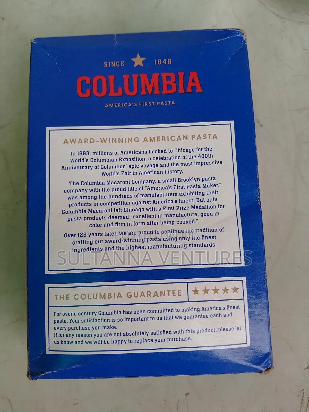 Columbia Elbow Macaroni (567g)
