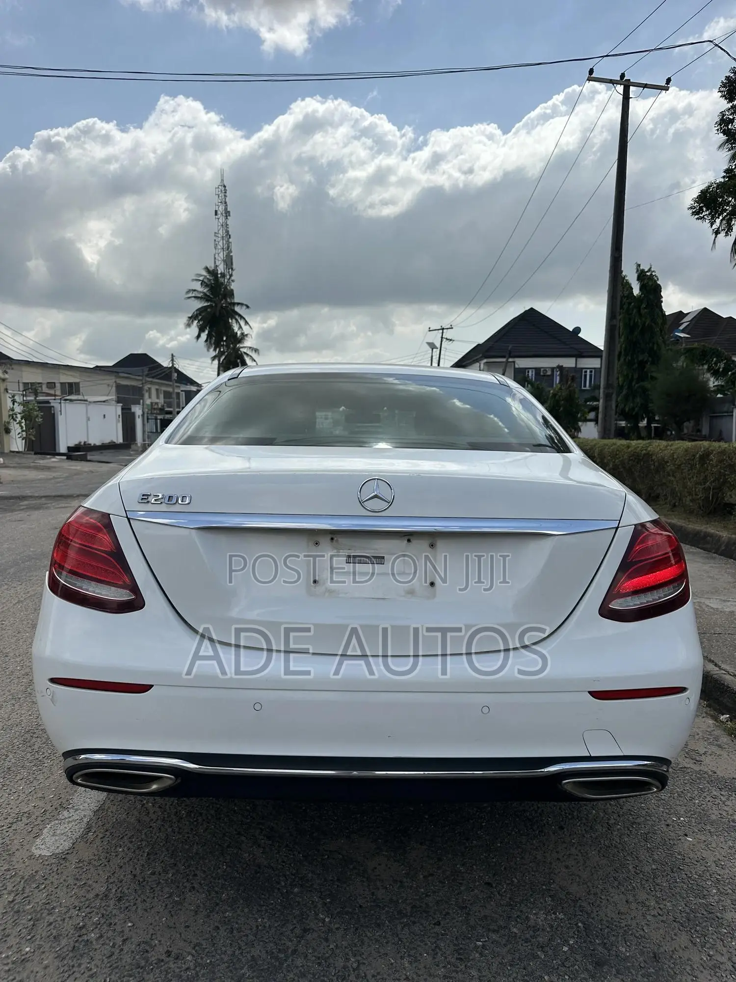 Mercedes-Benz E200 2017 White