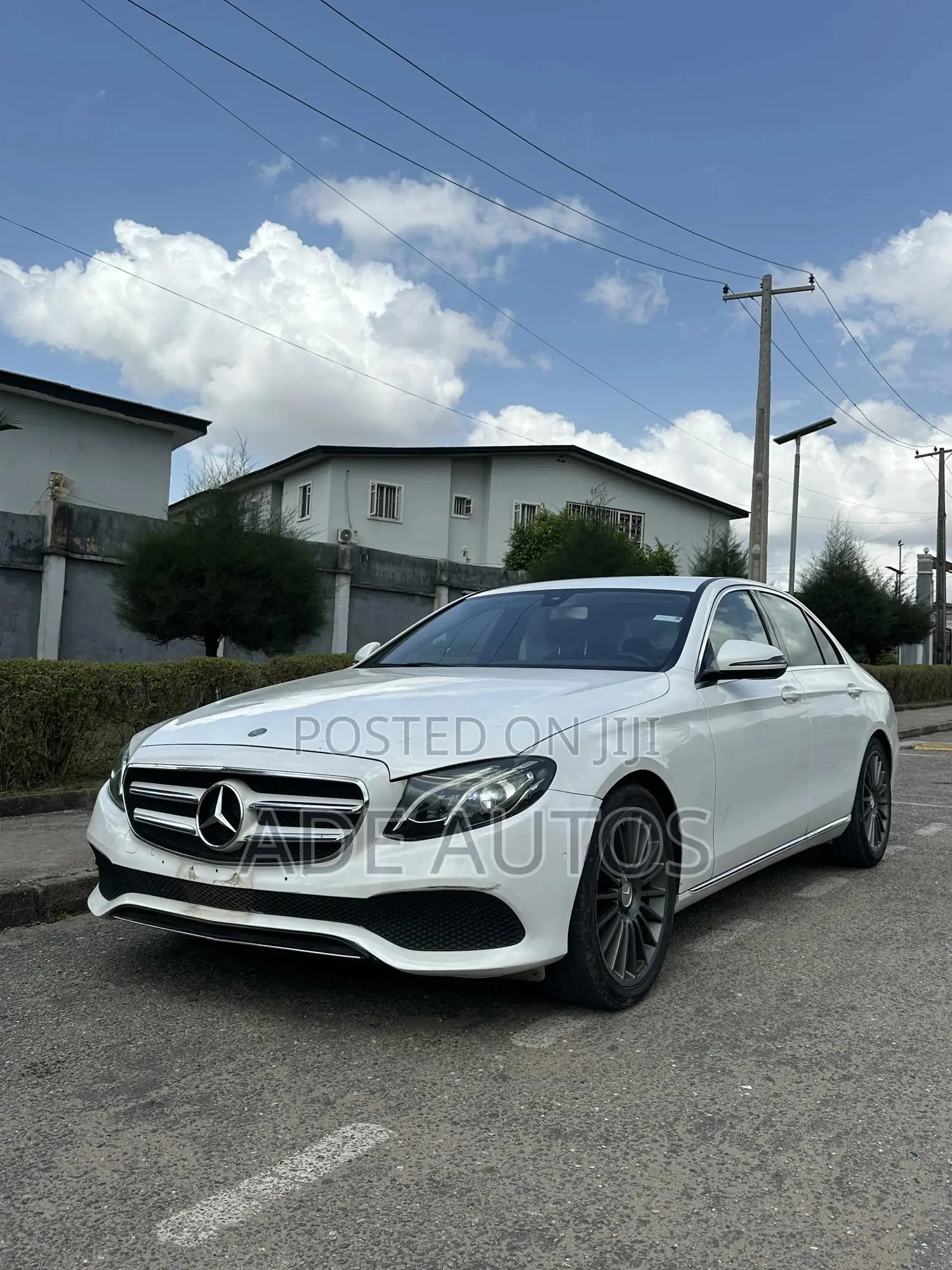 Mercedes-Benz E200 2017 White