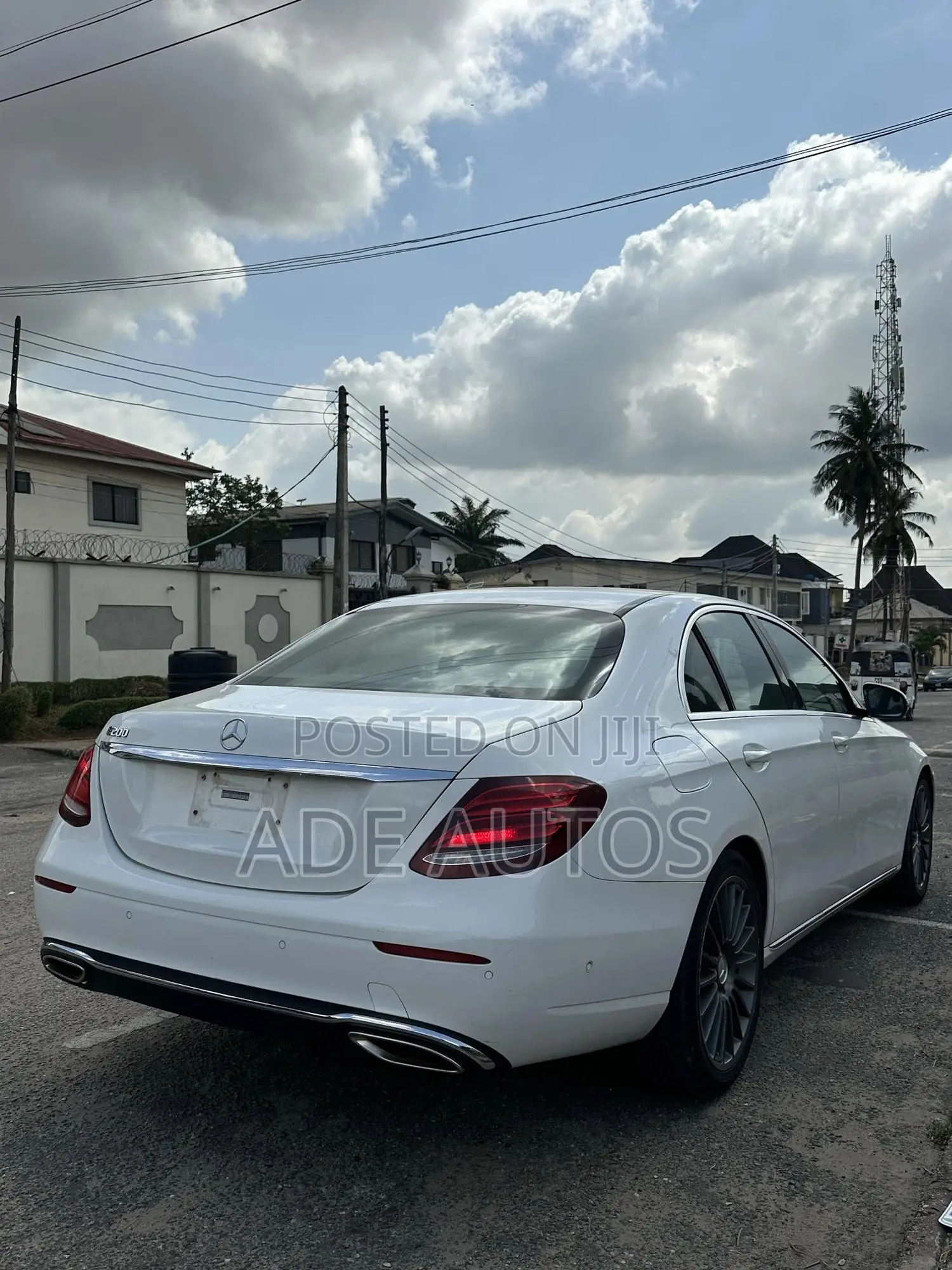 Mercedes-Benz E200 2017 White
