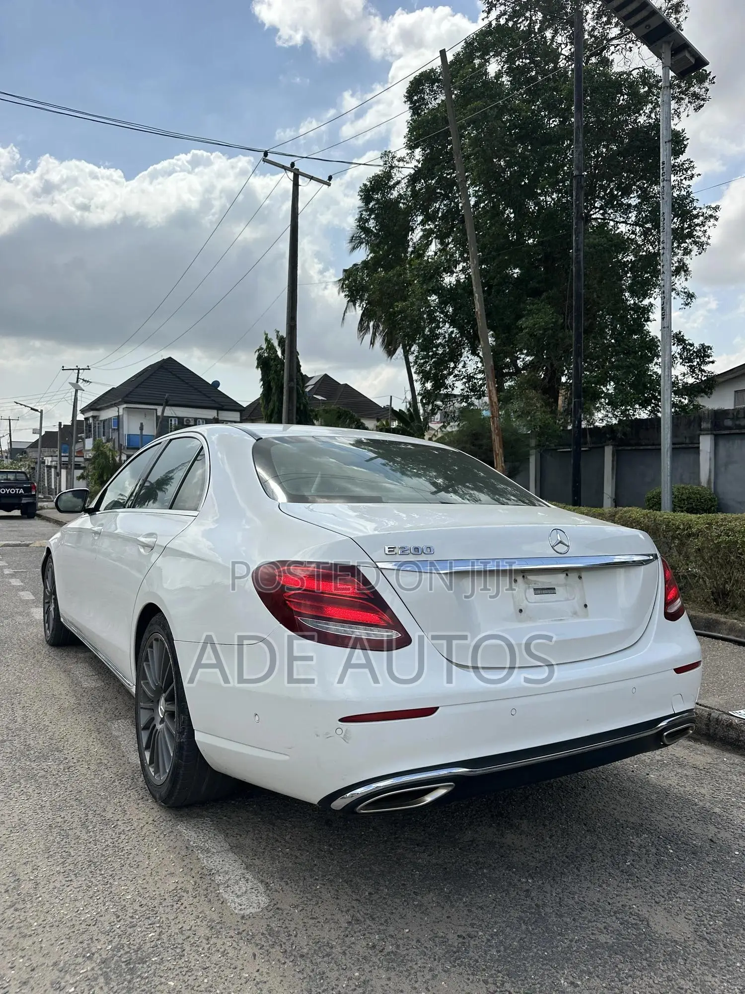Mercedes-Benz E200 2017 White