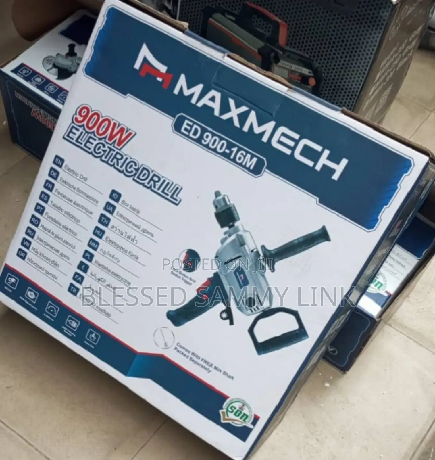 Maxmech 900w Electric Drill