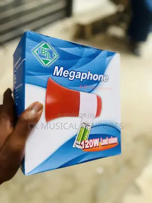 Rechargeable Handheld Megaphone Pa Systemwith Recorder(Multicolor)