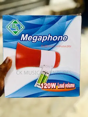 Rechargeable Handheld Megaphone Pa Systemwith Recorder(Multicolor)