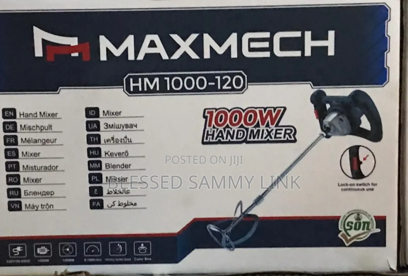 Maxmech 100w Hand Mixer