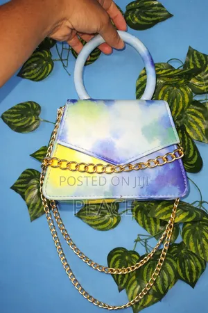 A Beautiful Multi Color Tie Die Purse