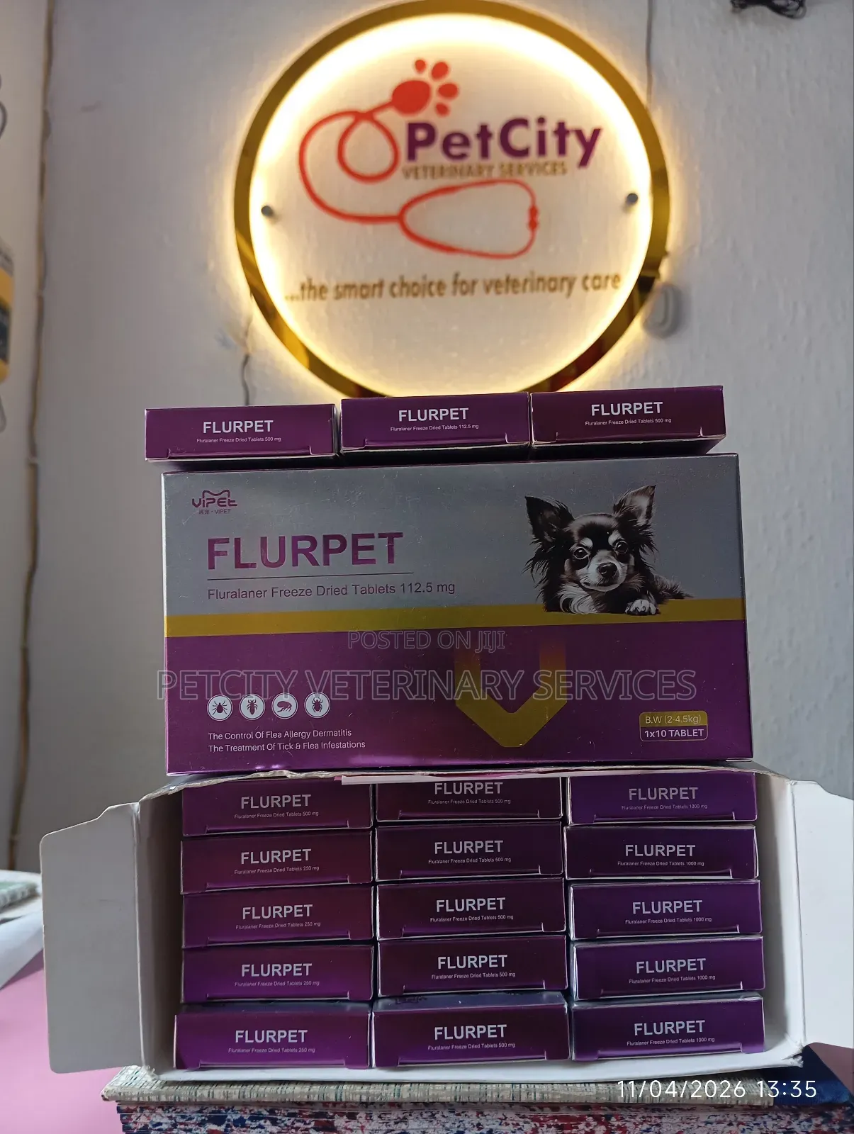 Flurpet Anti-Tick Flea Tablet