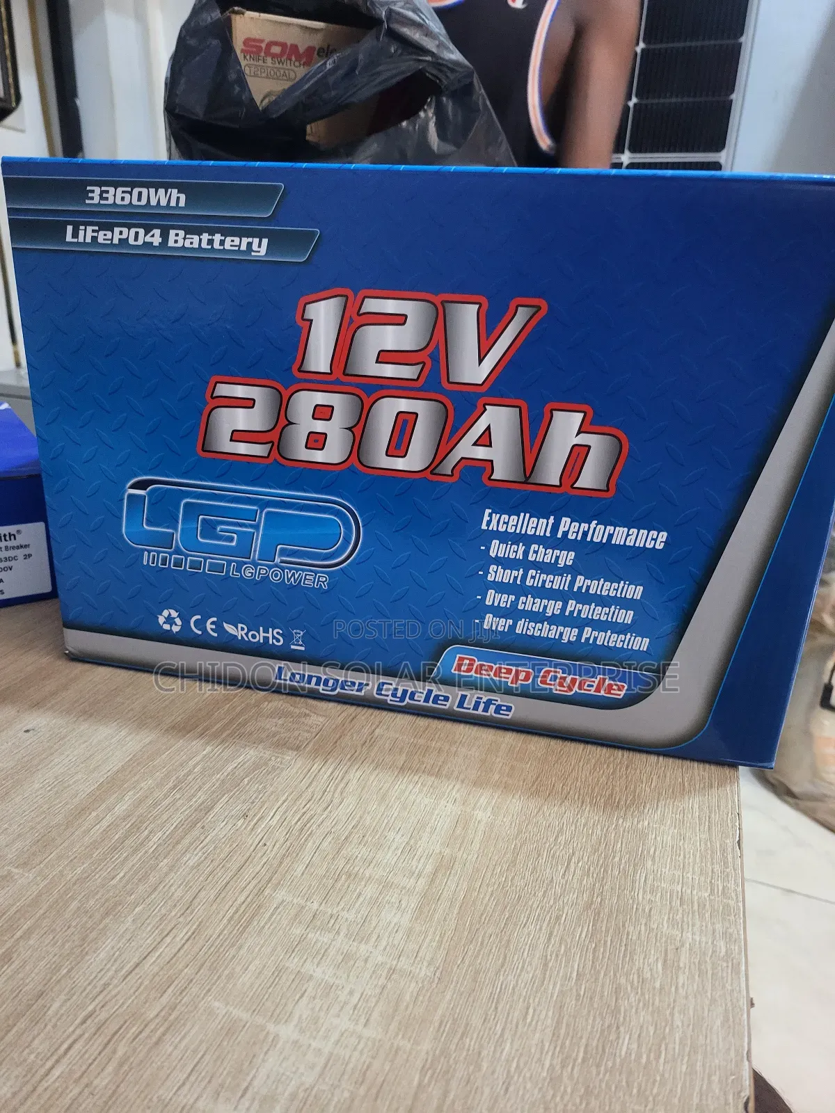 280ah 12v Deep Cycle Battery