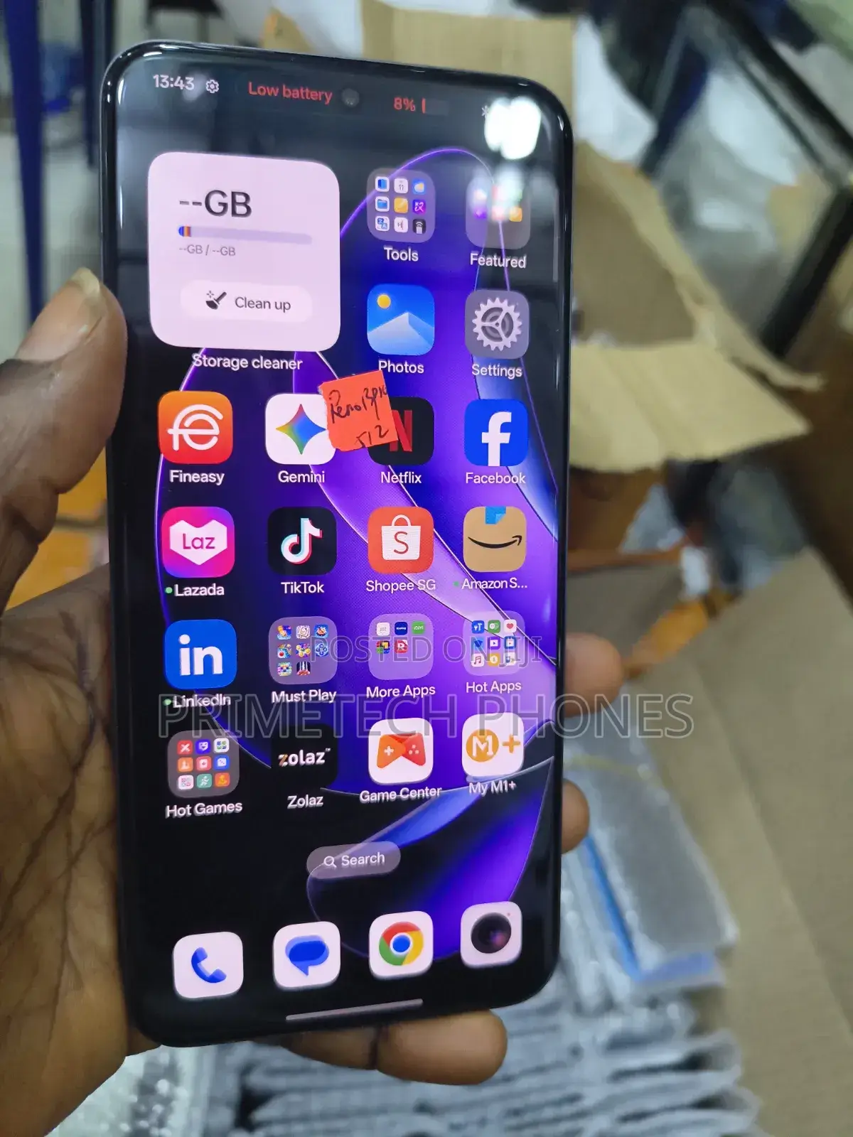 Oppo Reno13 Pro 12 GB Black