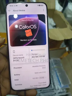 Oppo Reno13 Pro 12 GB Black