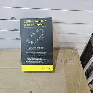 11-in-1 Usb-C Hub Hdmi Vga Lan Pd Card Reader Adapter