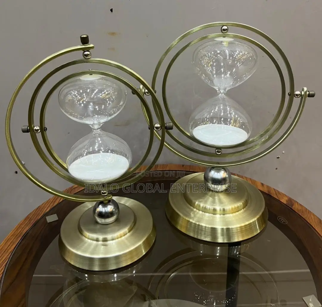 Gold Hourglass Decor