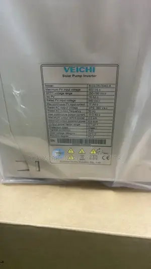 Solar Pump Inverter 4kwh.