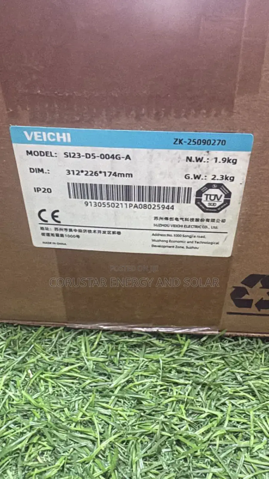 Solar Pump Inverter 4kwh.