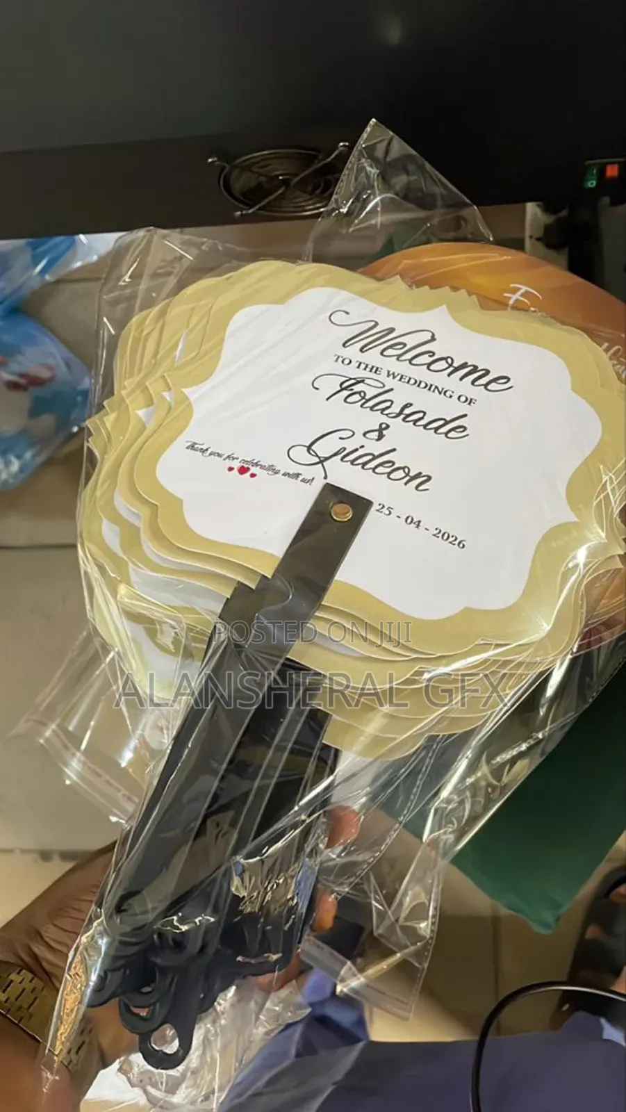 PVC Hand Fan
