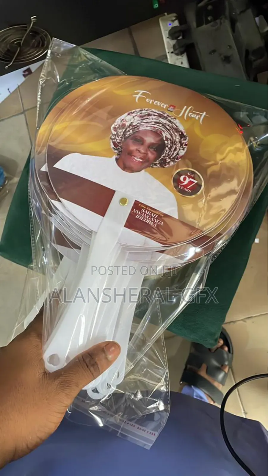 PVC Hand Fan