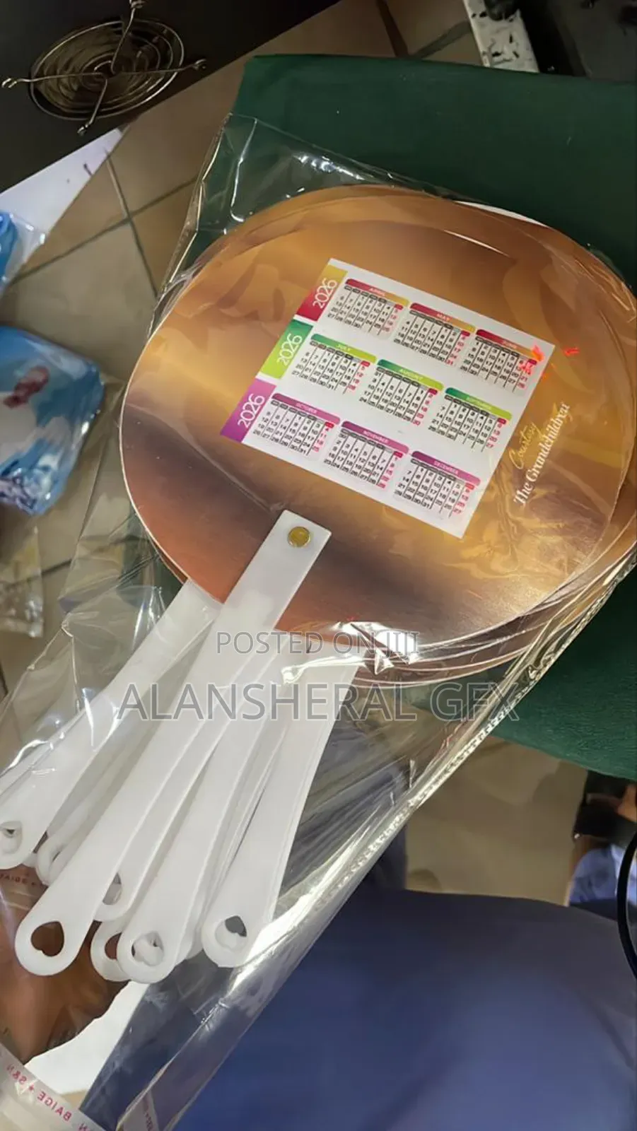 PVC Hand Fan