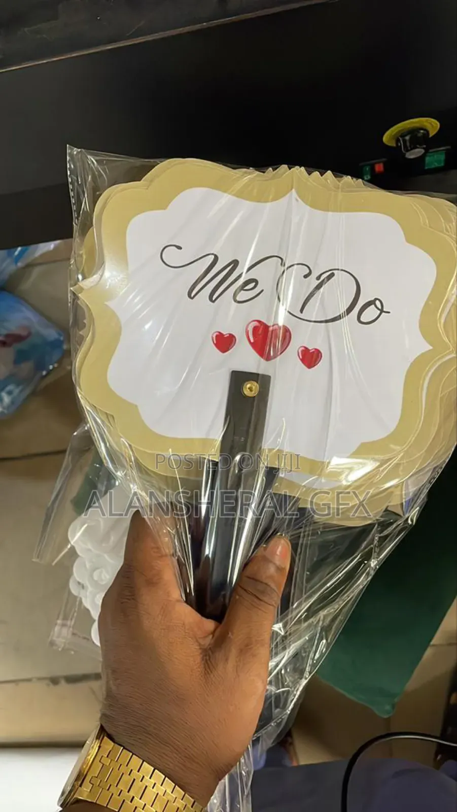 PVC Hand Fan