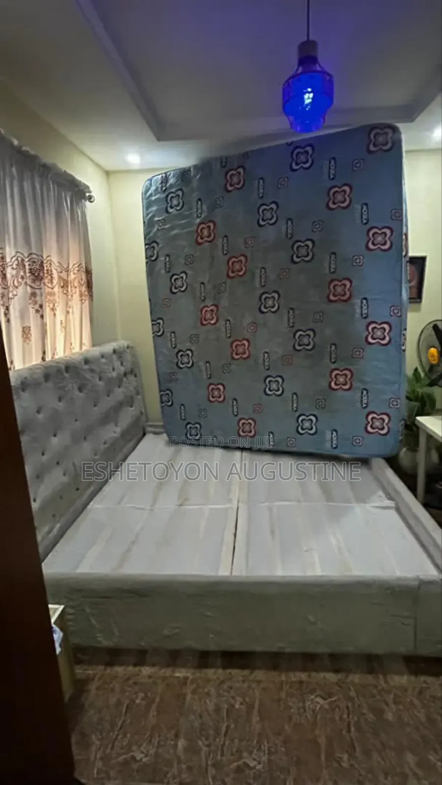 Bed Frame and Mattress