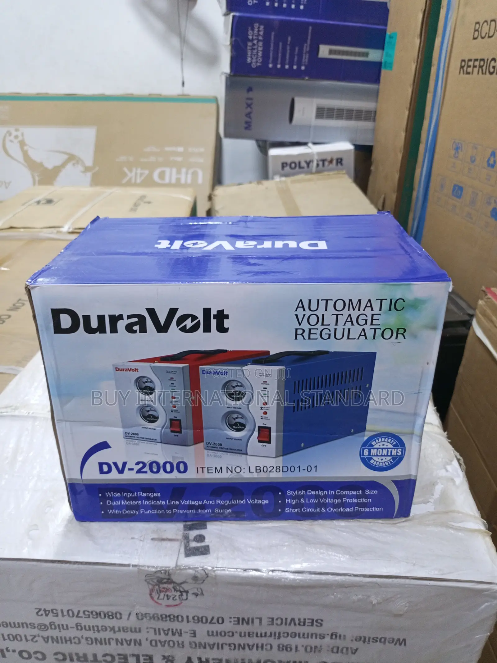 Duravolt Stabilizer for Washing Machine 2000w
