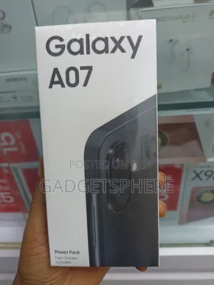 New Samsung Galaxy A07 4G 128 GB Black