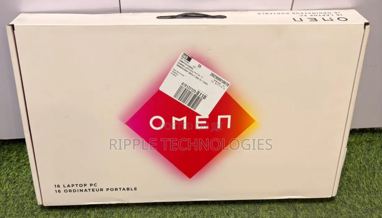 New Laptop HP Omen 16 16GB Intel Core i7 SSD 1T