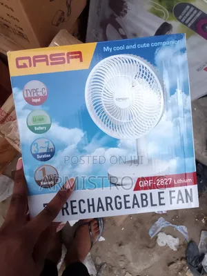 Qasa 9” Rechargeable Fan (Qrf-2829)