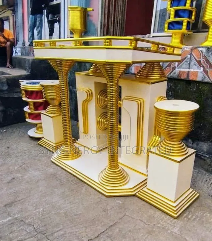 Mega Church Pulpit Set