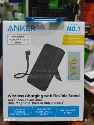 Anker Wireless Charging With Flexible Stand