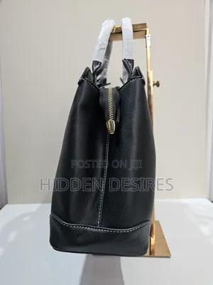 Black Midi Work Bag