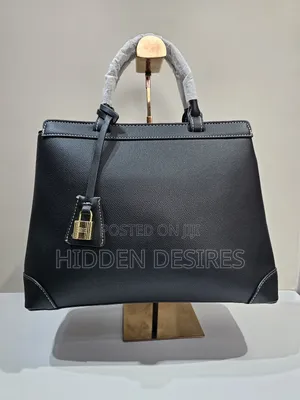 Black Midi Work Bag
