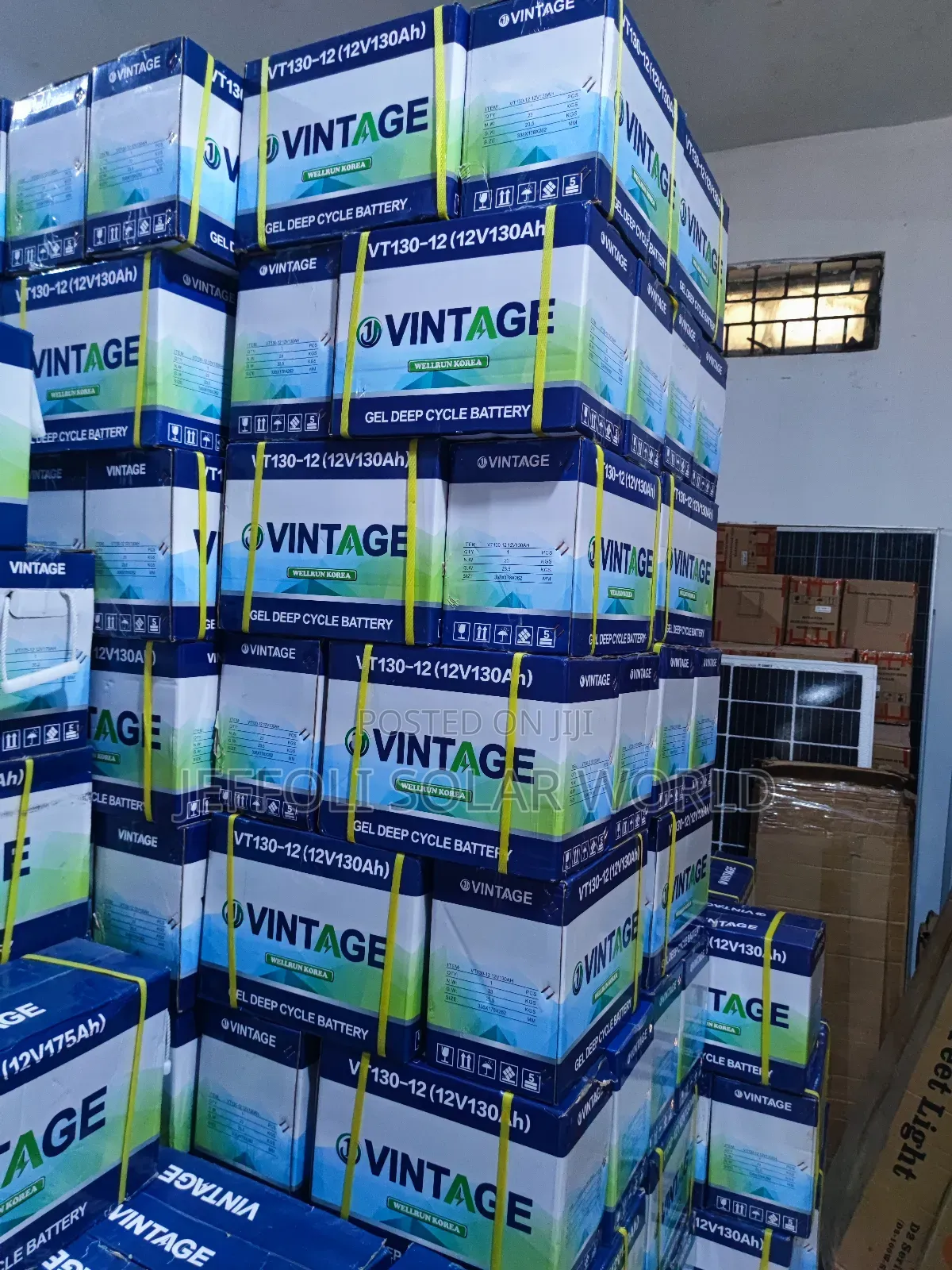 Vintage 12v130ah Gel