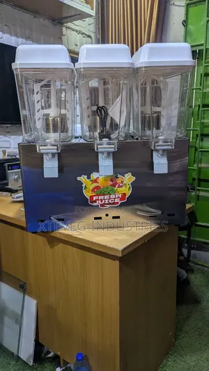 Commercial 3-Chamber Juice Dispenser