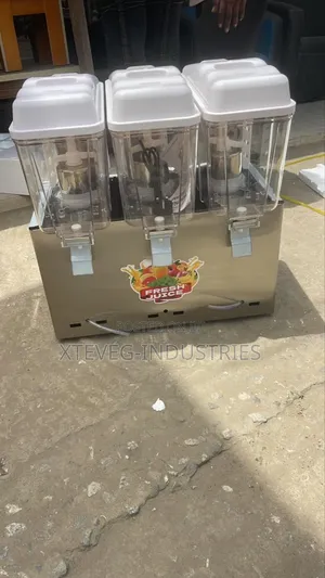 Commercial 3-Chamber Juice Dispenser