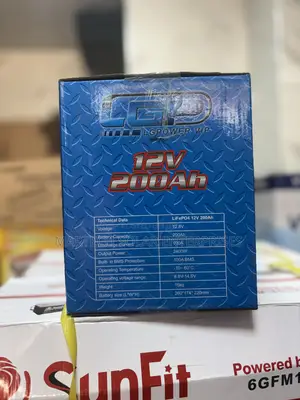 LGP 12v/200ah Dry Cell Solar Battery