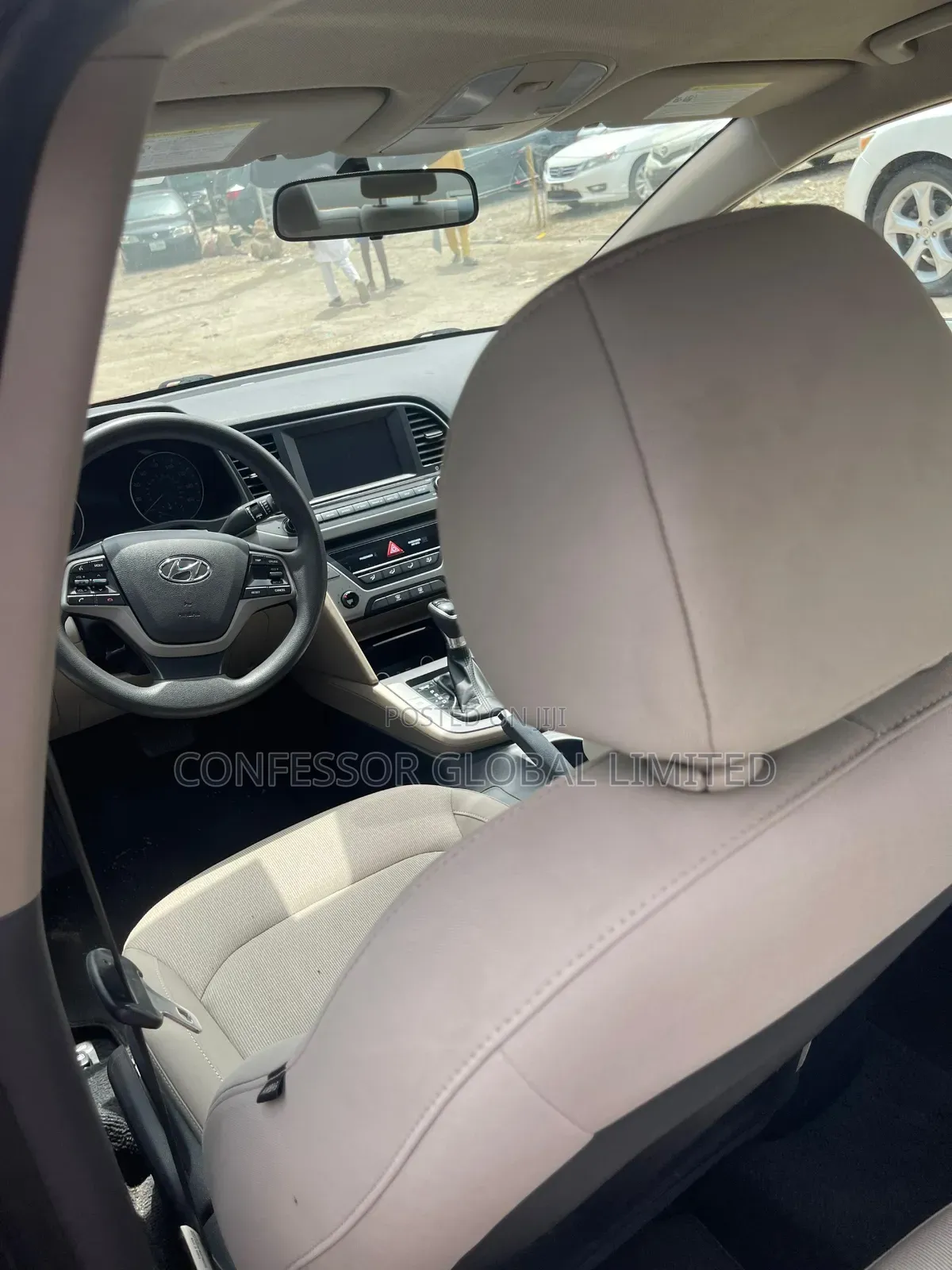 Hyundai Elantra 2017 Red