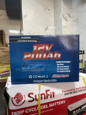 LGP 12v/200ah Dry Cell Solar Battery