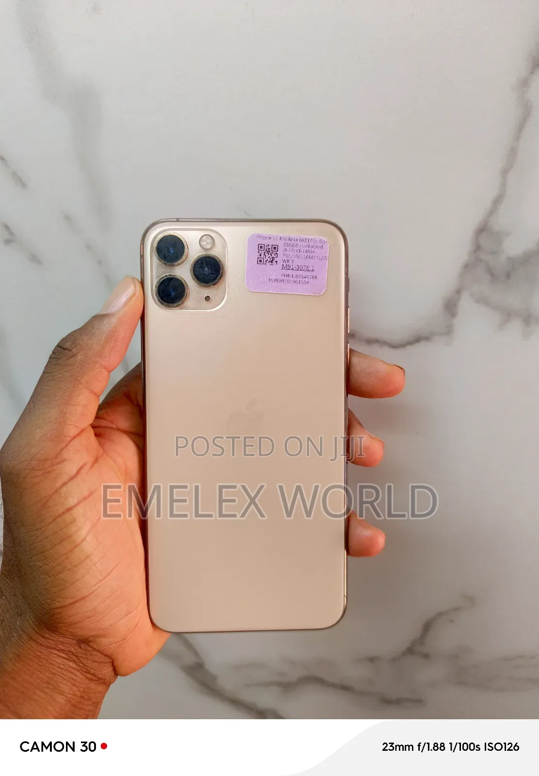 Apple iPhone 11 Pro Max 256 GB Gold