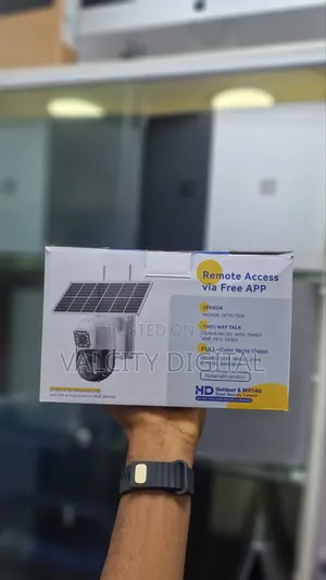 Solar Powered Wireless CCTV