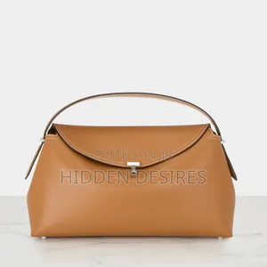 T-Lock Medium Pu Leather Tote Bag