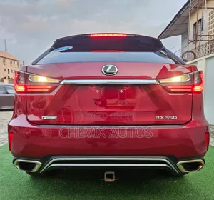 Lexus RX 350 F Sport AWD 2016 Red