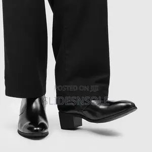 Luxury Heeled Leather Ankle Boot