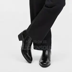 Luxury Heeled Leather Ankle Boot