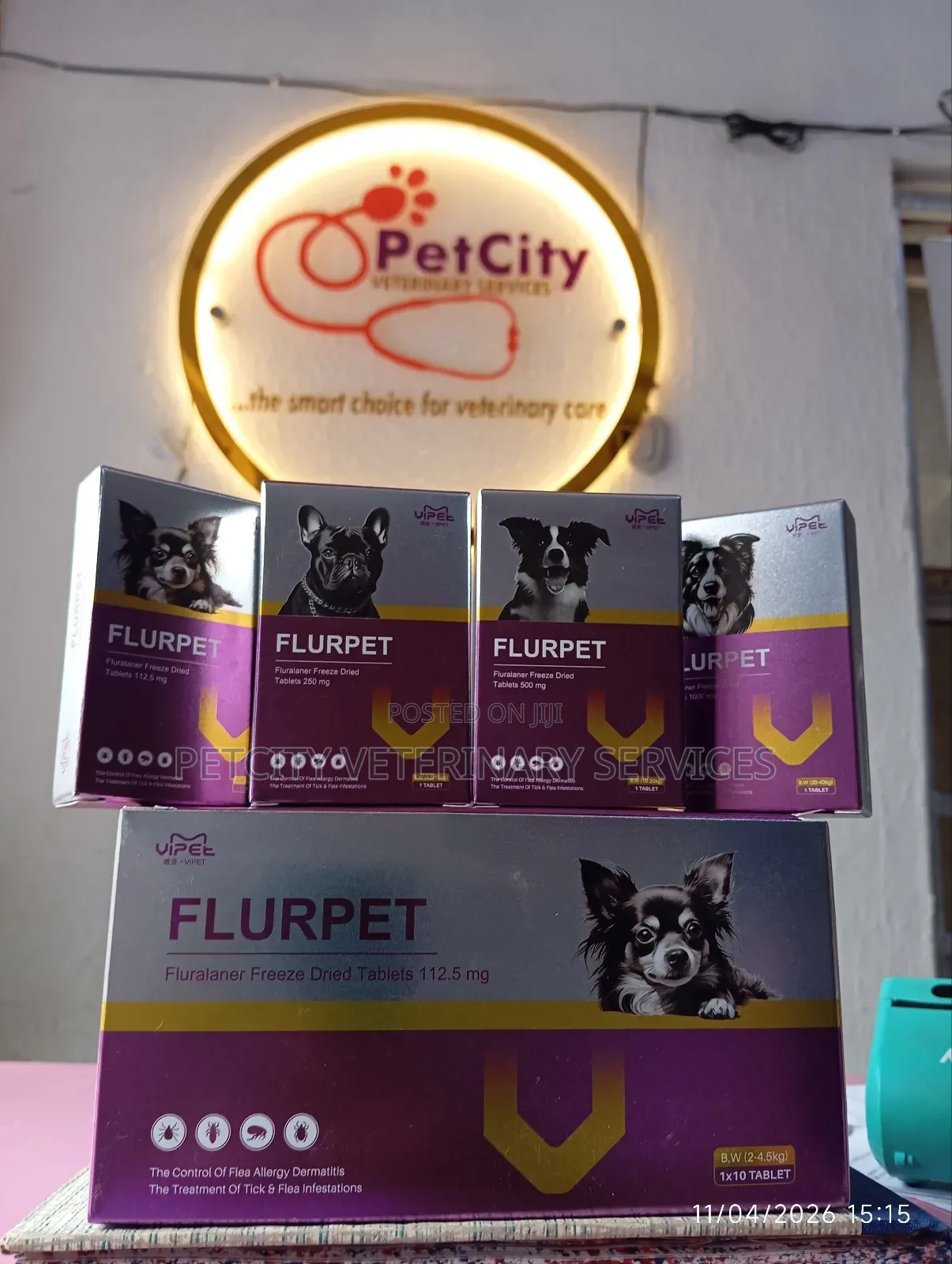 Flurpet Anti-Tick Flea Tablet
