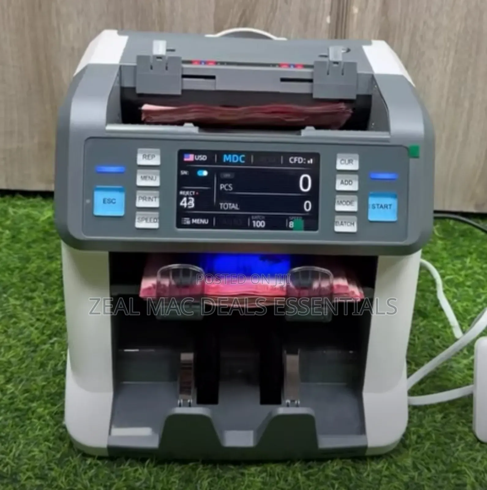 Touchscreen Multi-Banknote Currency Counting Machine Wit All Detection