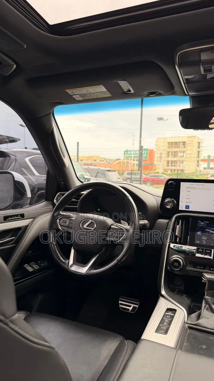 Lexus LX 2023 White