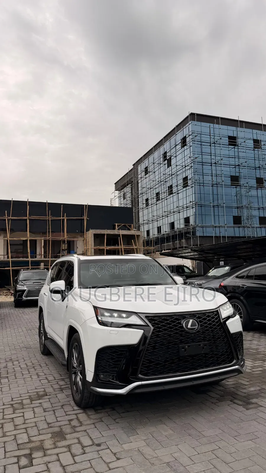 Lexus LX 2023 White